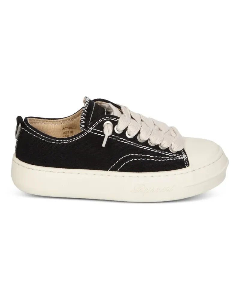 REPRESENT contrast-stitching sneakers - Schwarz Schwarz