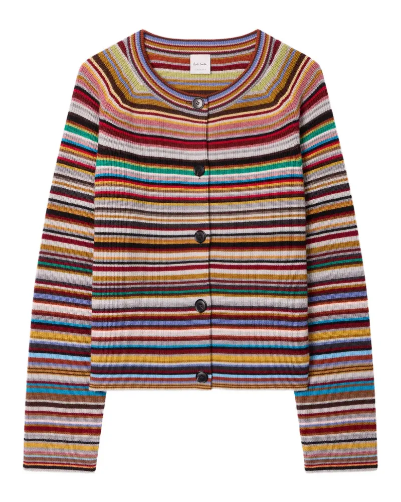 Paul Smith striped buttoned cardigan - Braun Braun