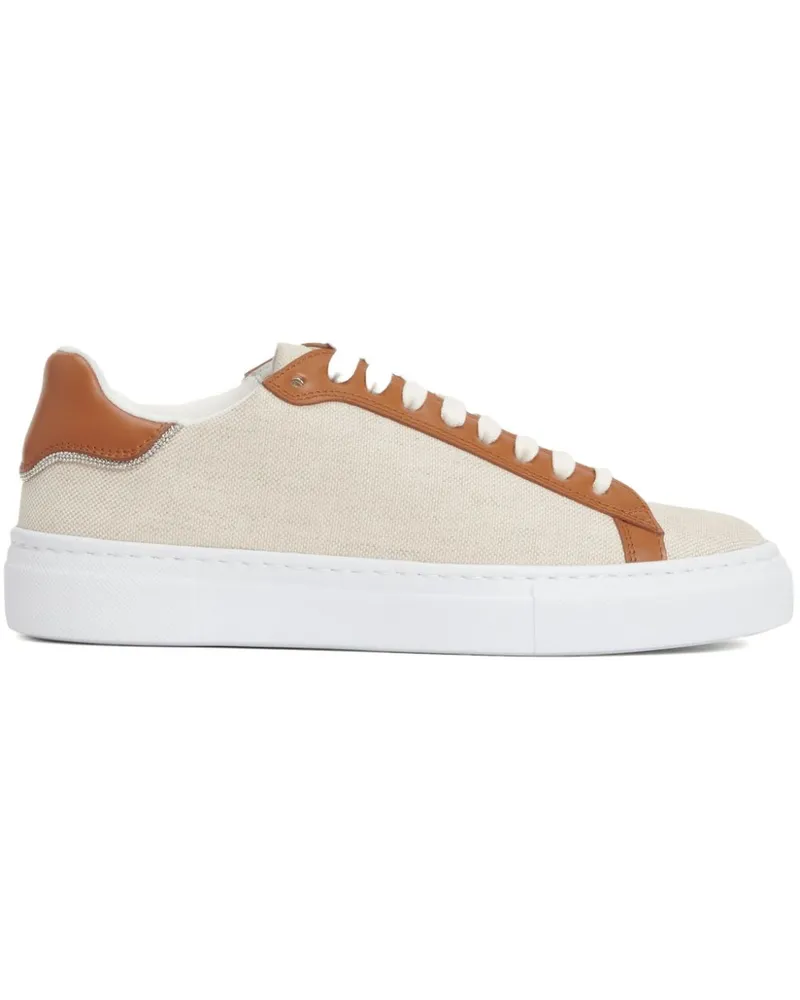 Fabiana Filippi Zweifarbige Sneakers - Nude Nude