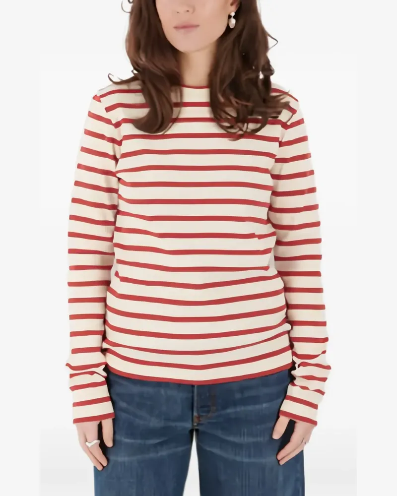 Jil Sander T-Shirt mit rundem Ausschnitt - Nude Nude