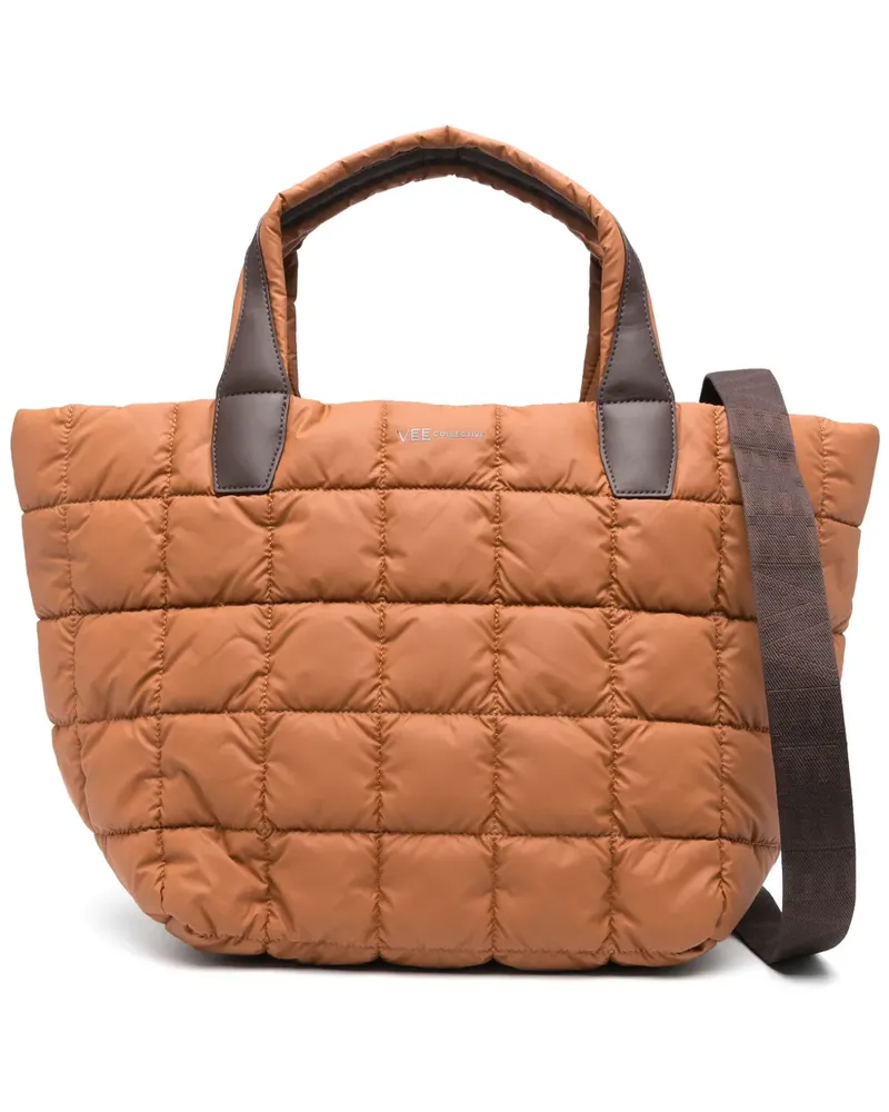 VeeCollective Mittelgroße Porter Handtasche - Braun Braun