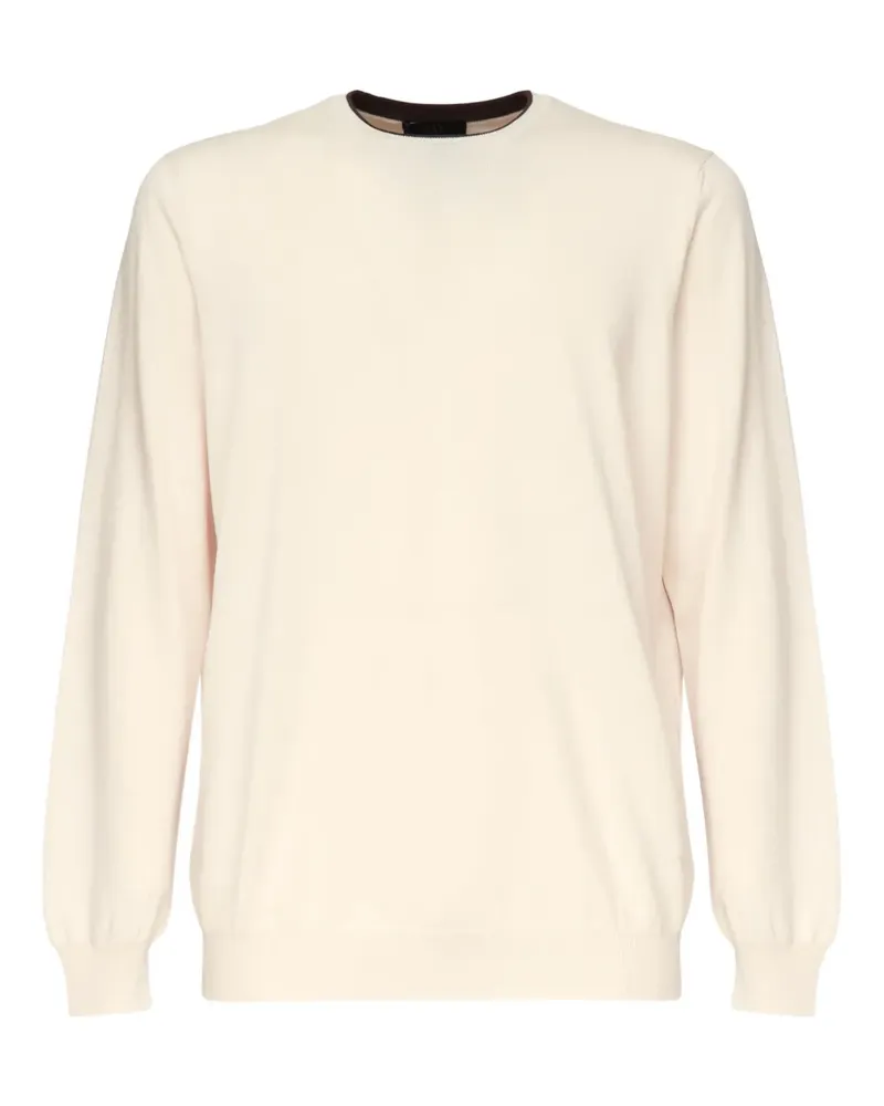 Fay Pullover mit rundem Ausschnitt - Nude Nude
