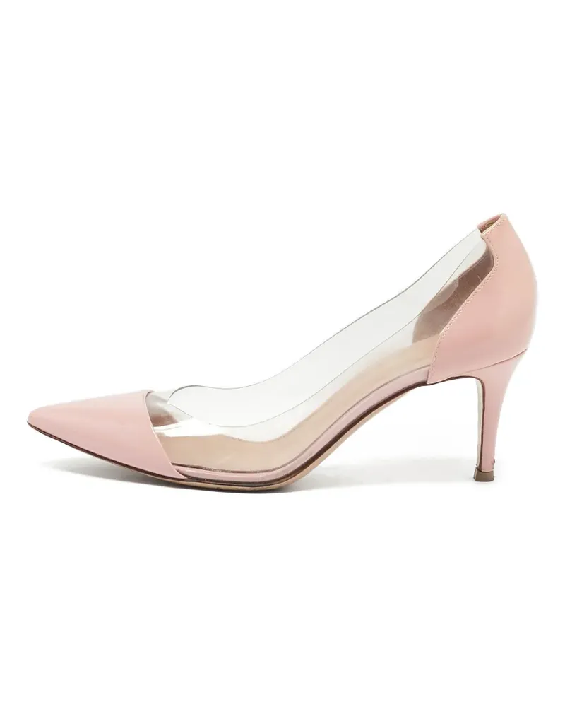 Gianvito Rossi Plexi Pumps 85mm - Rosa Rosa