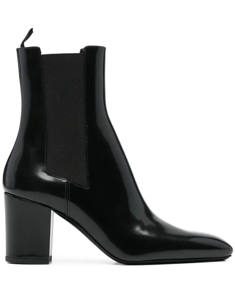 Saint Laurent Betty Chelsea-Boots 70mm - Schwarz Schwarz