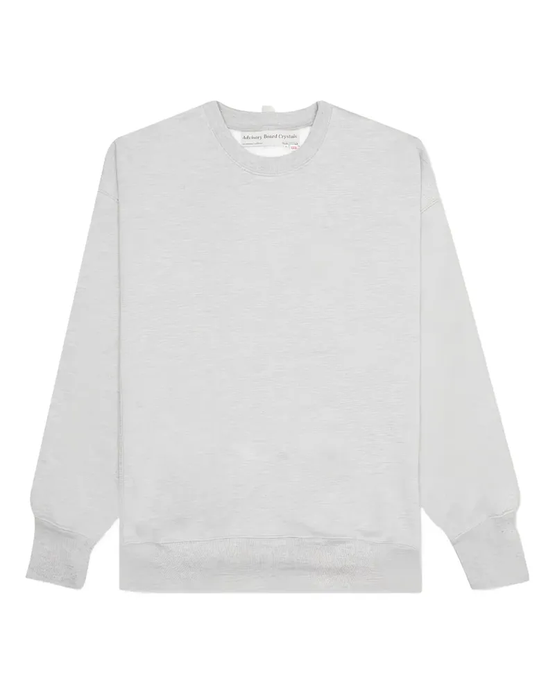 Abc. Sweatshirt mit Stickerei - Grau Grau