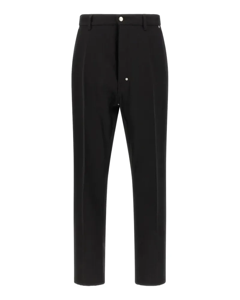 Rick Owens Joris drop-crotch trousers - Schwarz Schwarz