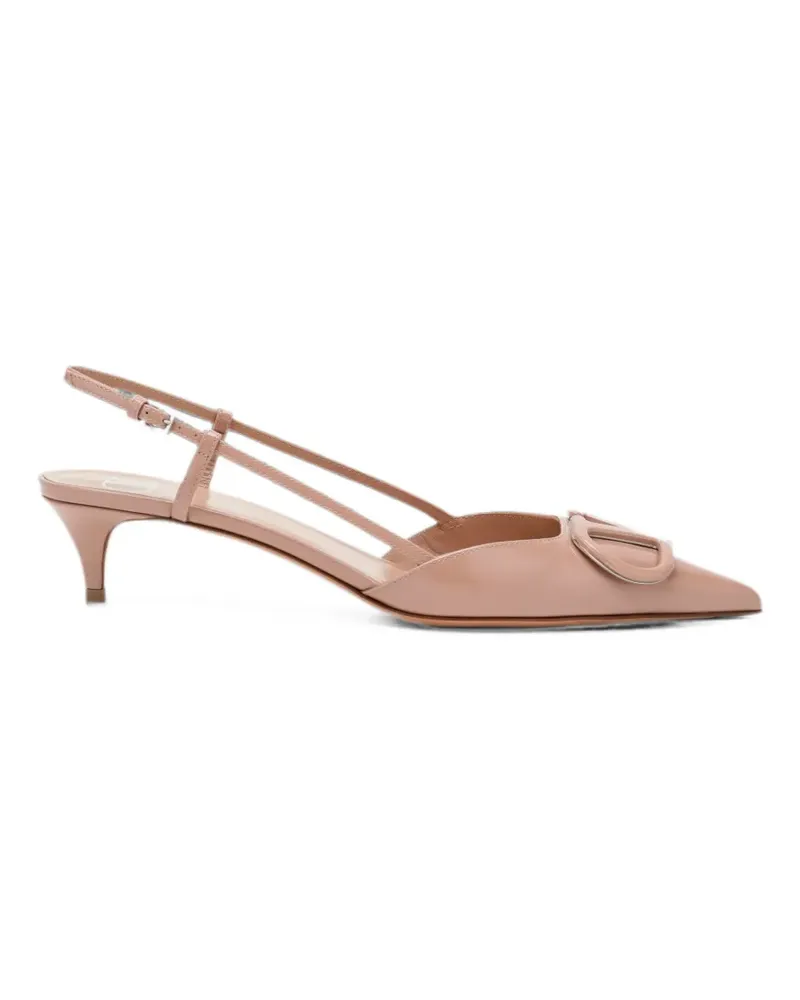 Valentino Garavani VLogo Signature slingback pumps - Nude Nude