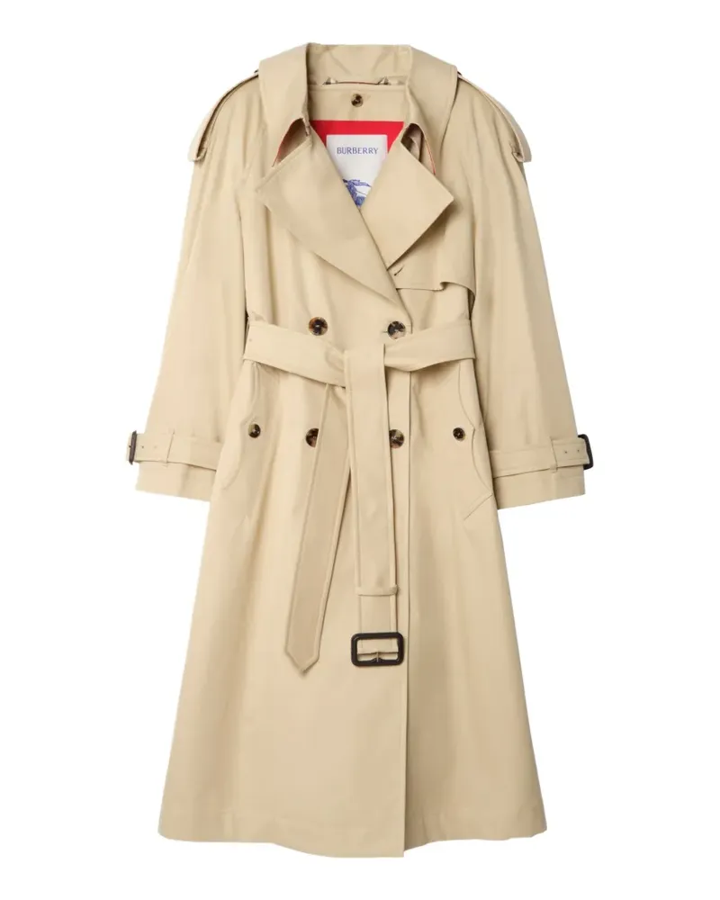 Burberry Fitzrovia belted trench coat - Nude Nude