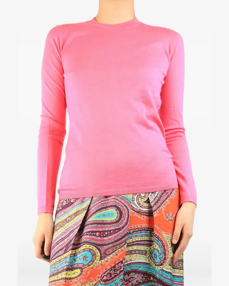 Gabriela Hearst fine-knit sweater - Rosa Rosa