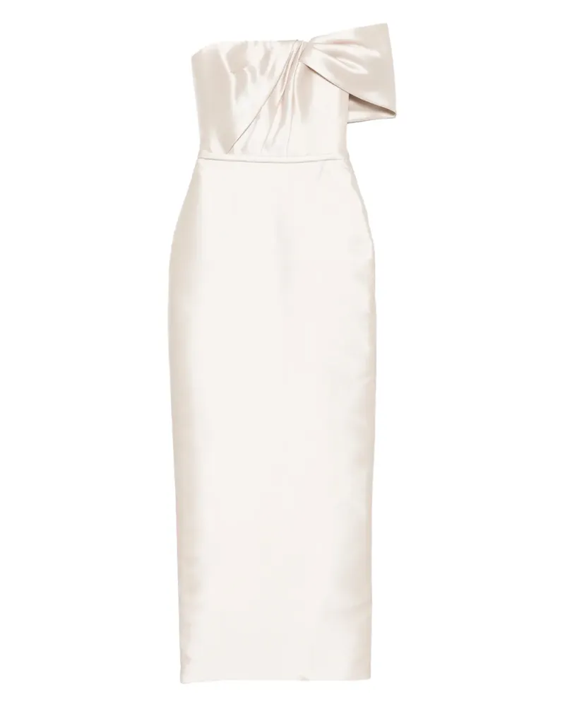 Amsale Kleid aus Satin - Nude Nude