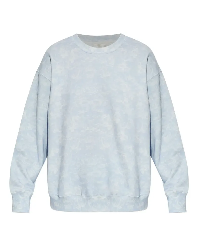 LoveShackFancy Gemustertes Palo Sweatshirt - Blau Blau