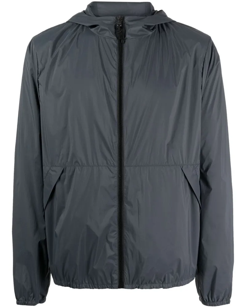 James Perse Windbreaker mit Reißverschluss - Grau Grau