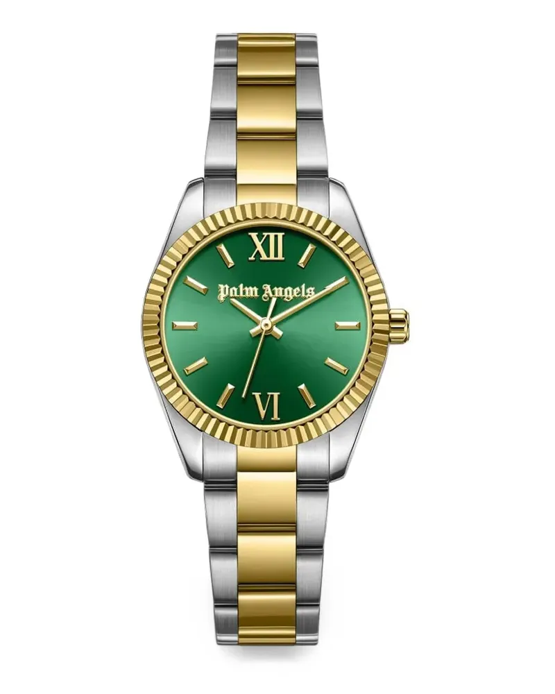 Palm Angels round-shape 31mm watch - Grün Grün