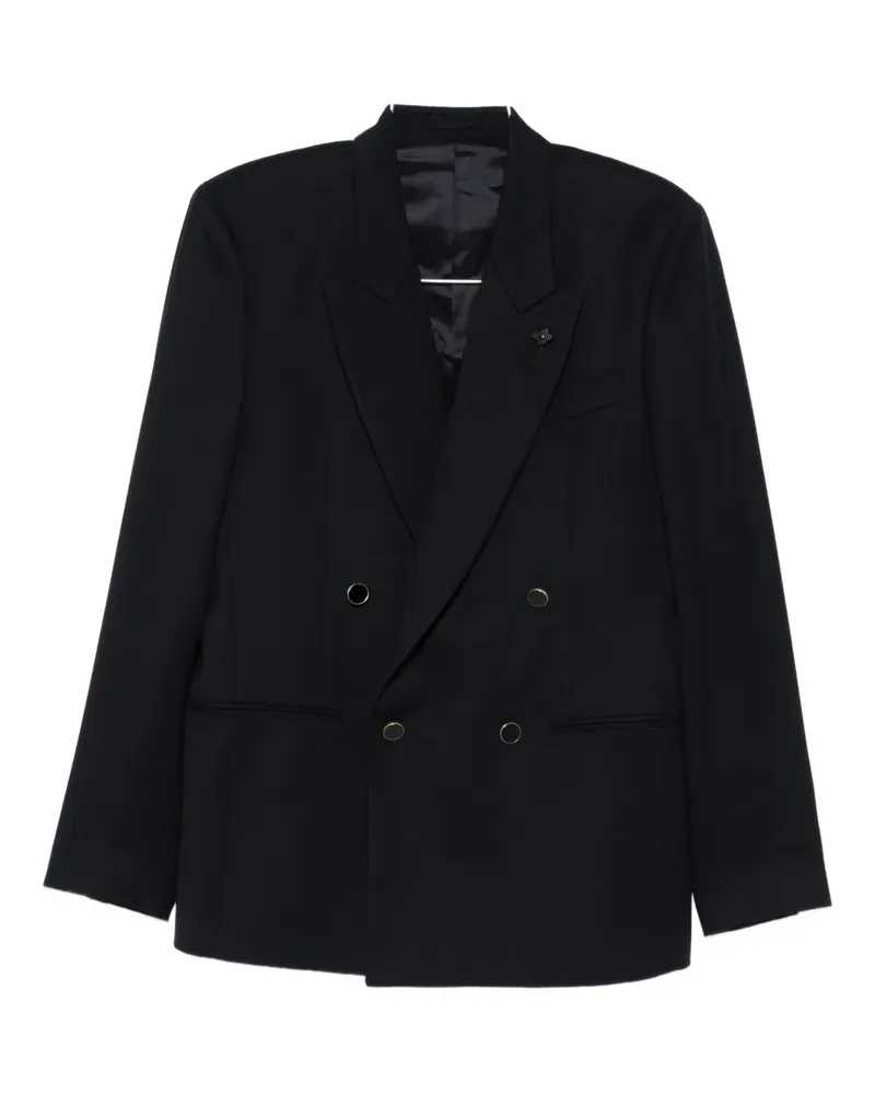 LARDINI double-breasted jacket - Blau Blau