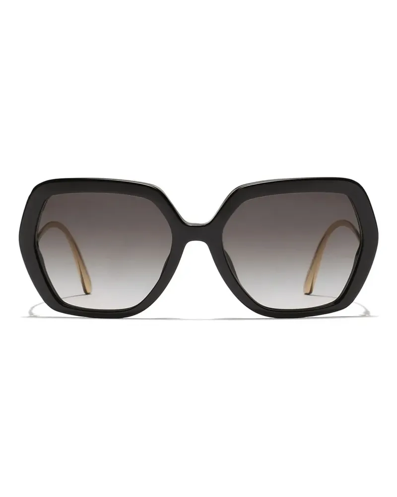 Dolce & Gabbana Sonnenbrille mit Kristallen - Schwarz Schwarz