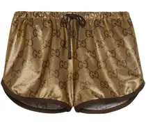 Badeshorts mit Kordelzug - Gold