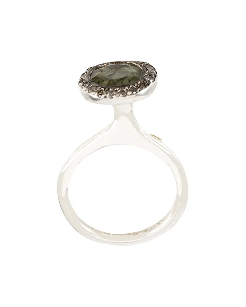 Rosa Maria Verzierter Ring - Grau Grau