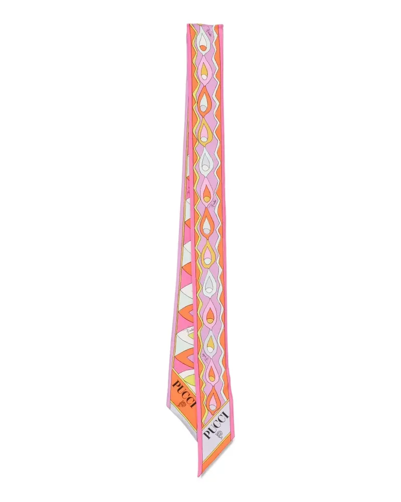 Emilio Pucci silk scarf - Rosa Rosa