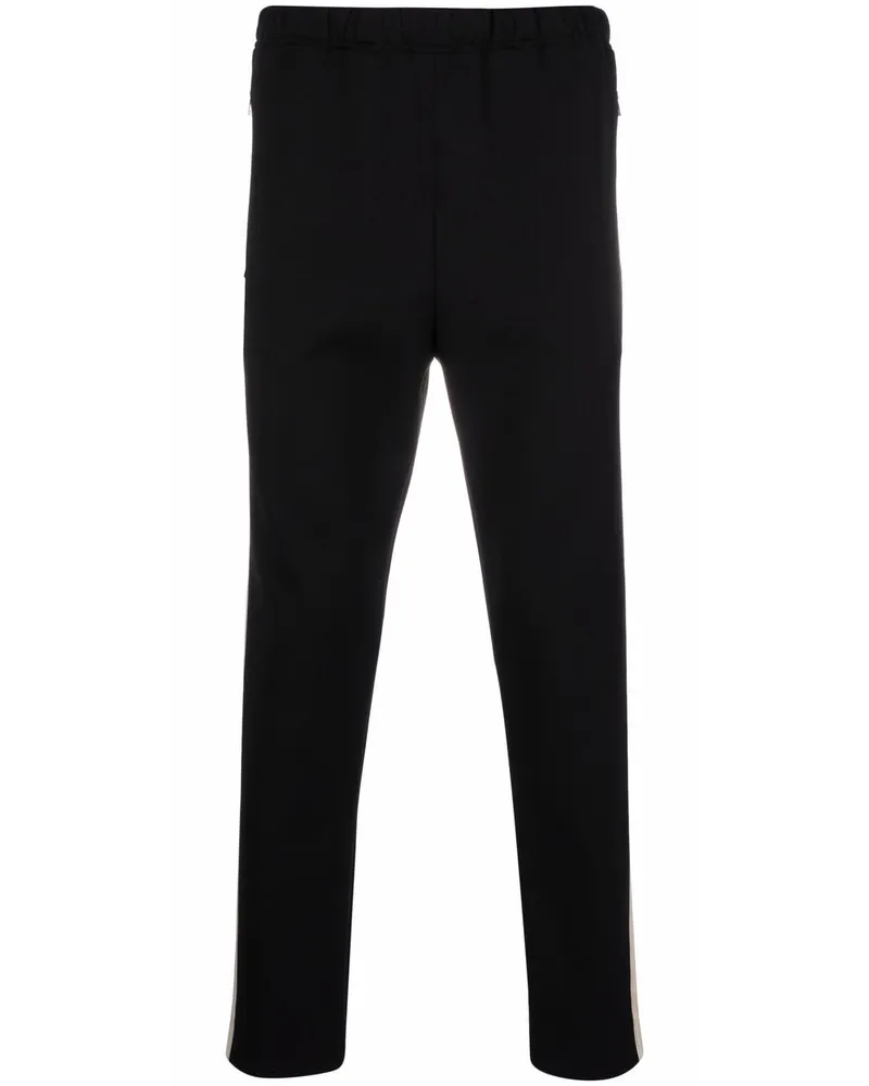 Alexander McQueen Jogginghose mit Streifen - Schwarz Schwarz
