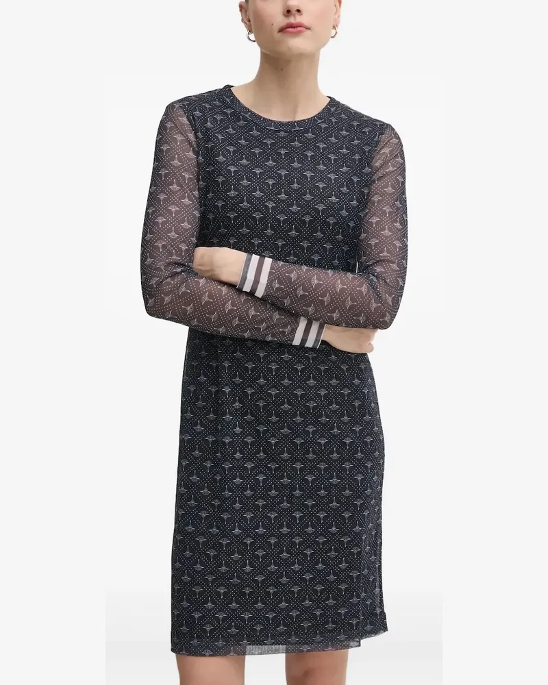 JOOP! Gemustertes Minikleid - Blau Blau