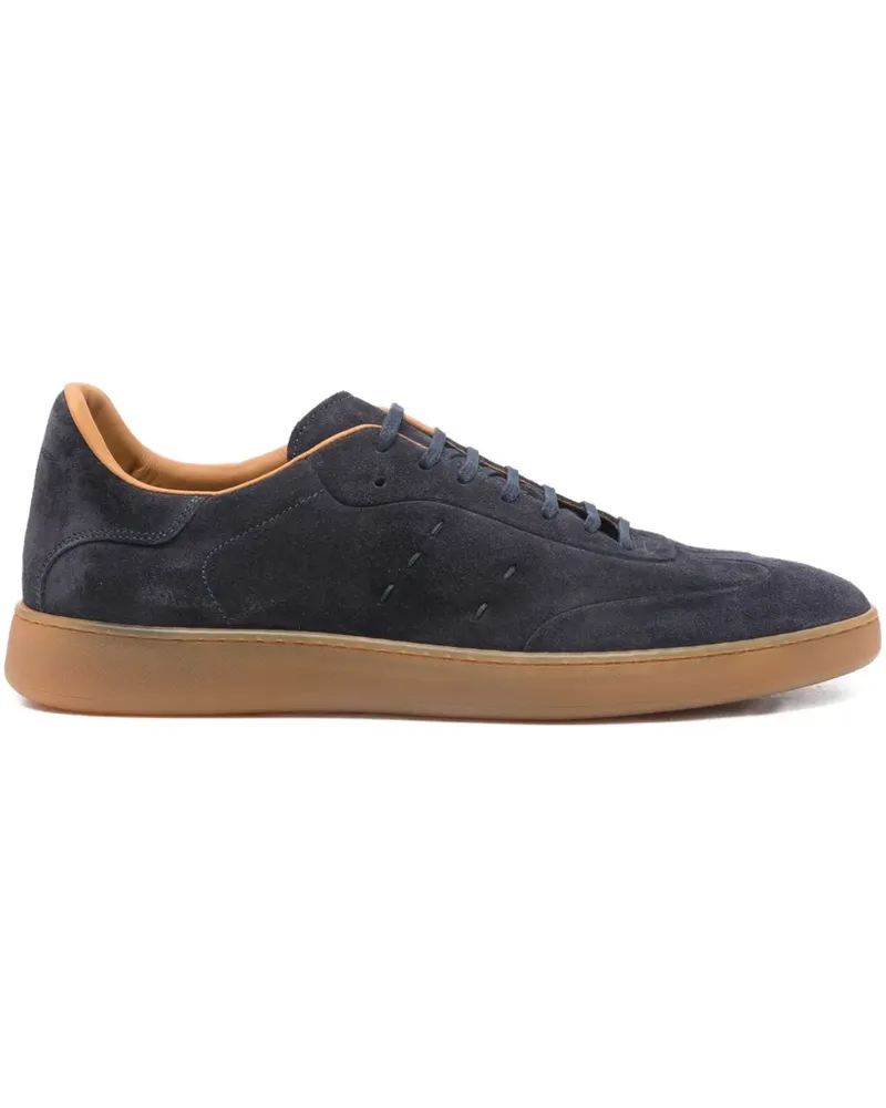 Kiton Sneakers aus Wildleder - Blau Blau
