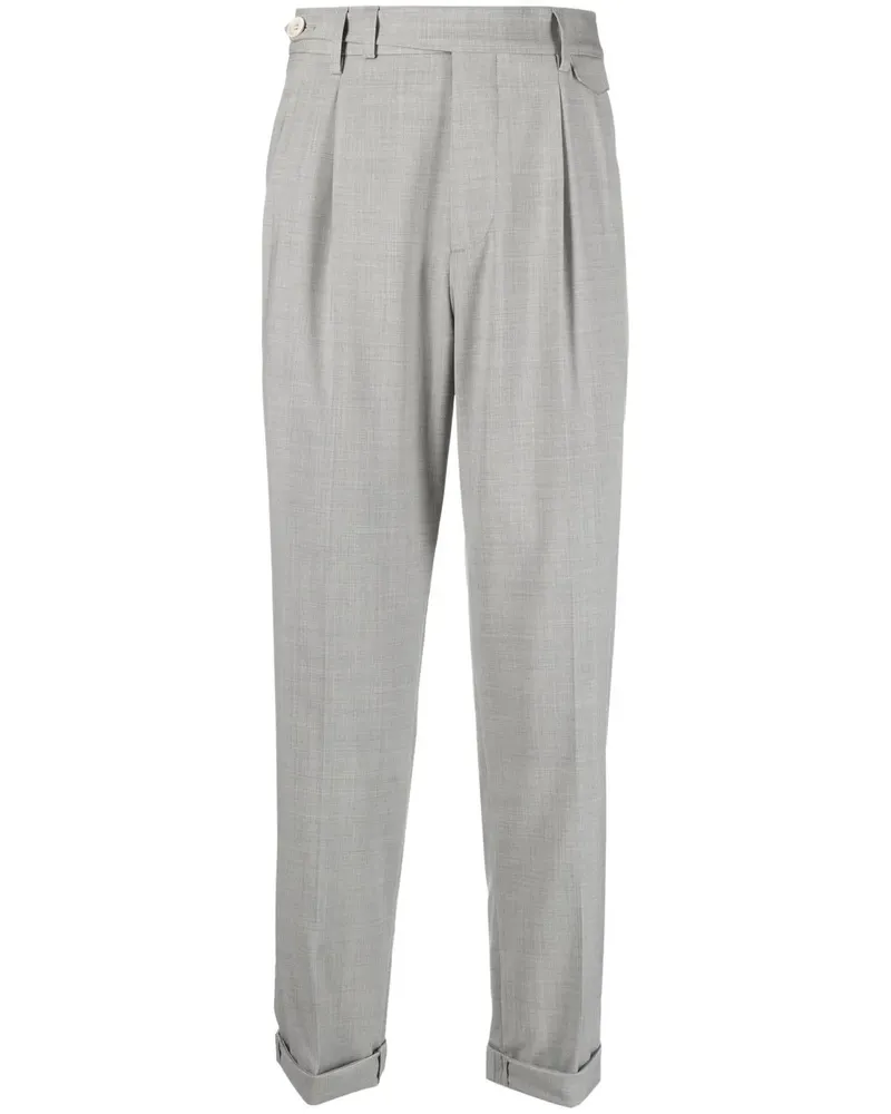 Brunello Cucinelli Klassische Cropped-Hose - Grau Grau