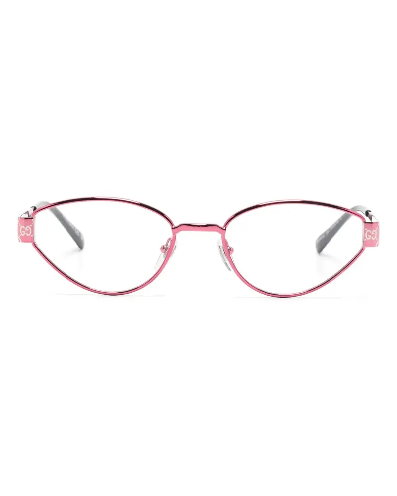 Gucci Brille mit ovalem Gestell - Rosa Rosa