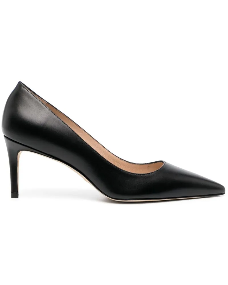 Stuart Weitzman Pumps mit spitzer Kappe 75mm - Schwarz Schwarz