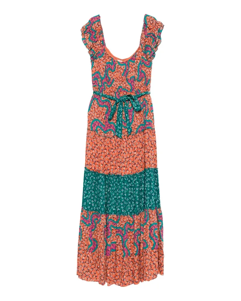 Diane von Furstenberg Alejandro maxi dress - Orange Orange
