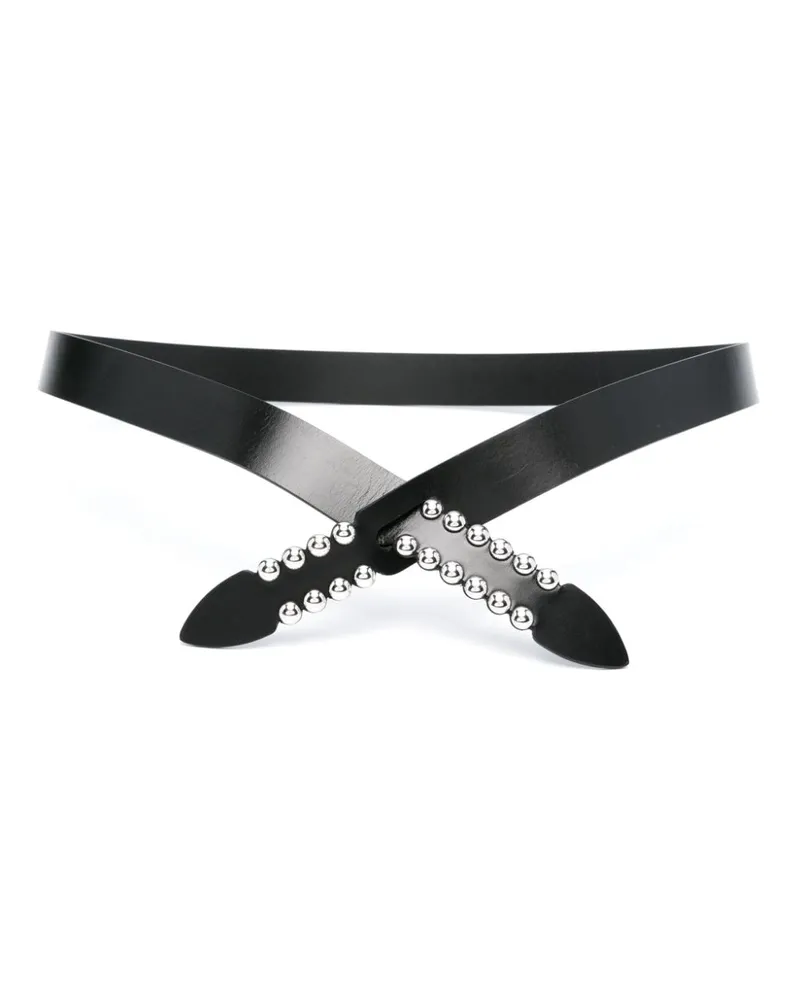 Isabel Marant Lecce Gürtel - Schwarz Schwarz