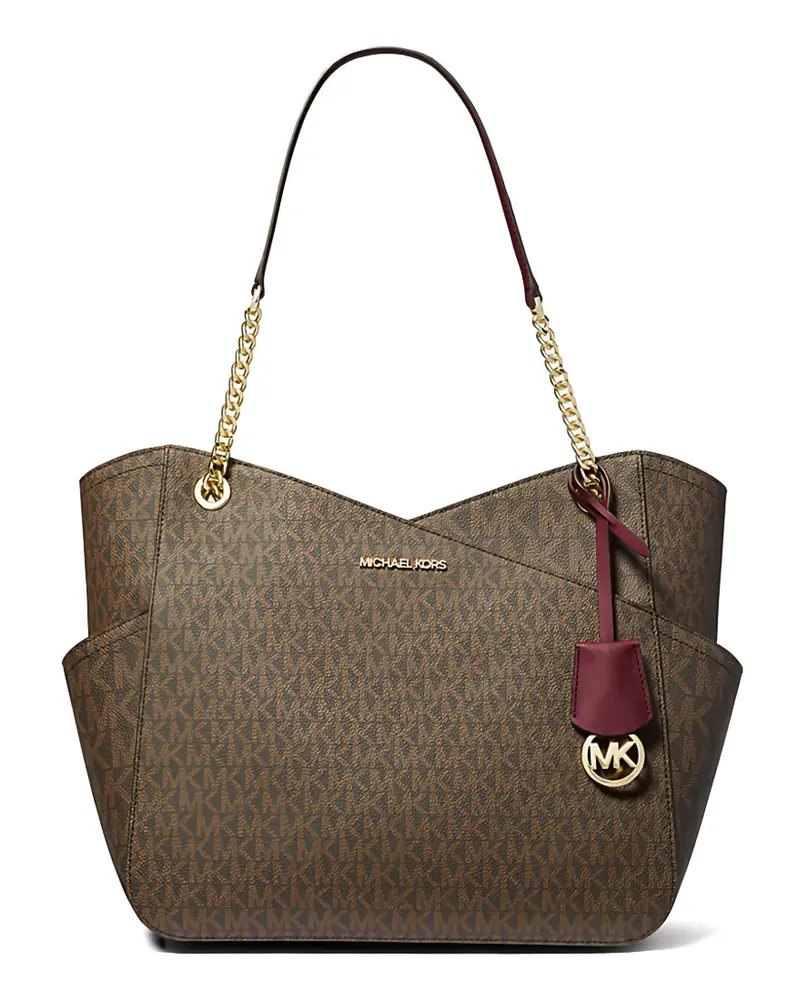 Michael Kors Jet Set monogram tote bag - Braun Braun