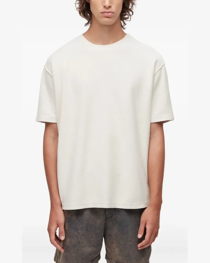 Osklen T-Shirt mit strukturiertem Finish - Weiß Weiß