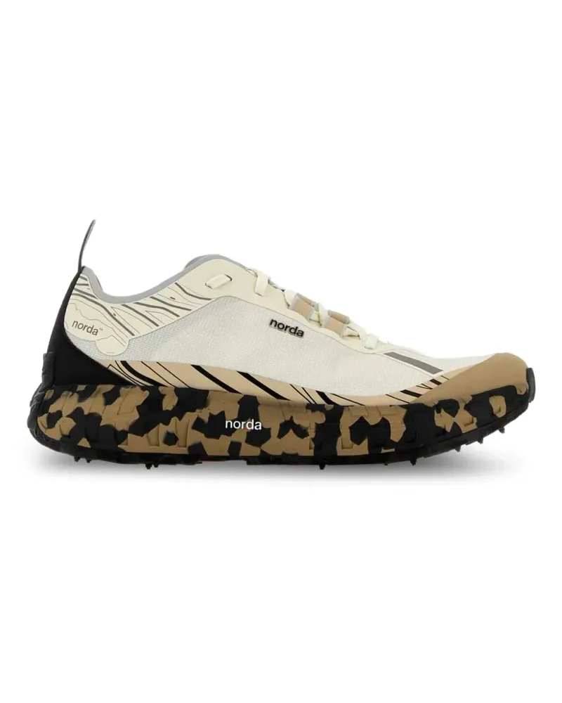 Norda 001A Abyss camouflage-print sneakers - Nude Nude