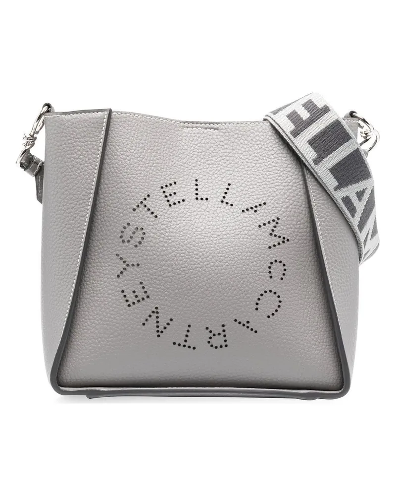 Stella McCartney Schultertasche mit Stella-Logo - Grau Grau