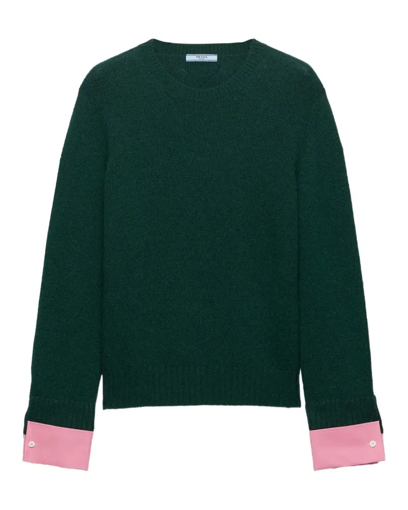 Prada Pullover aus Wolle und Kaschmir - Grün Grün