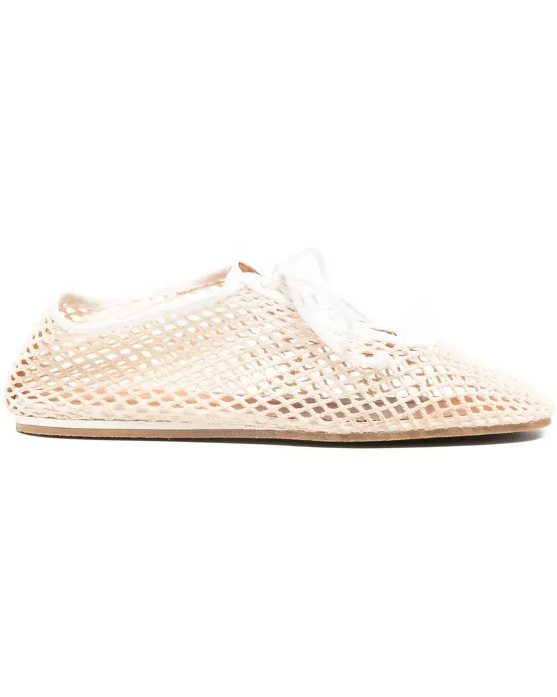 forte_forte Sneakers mit Schnürung - Nude Nude