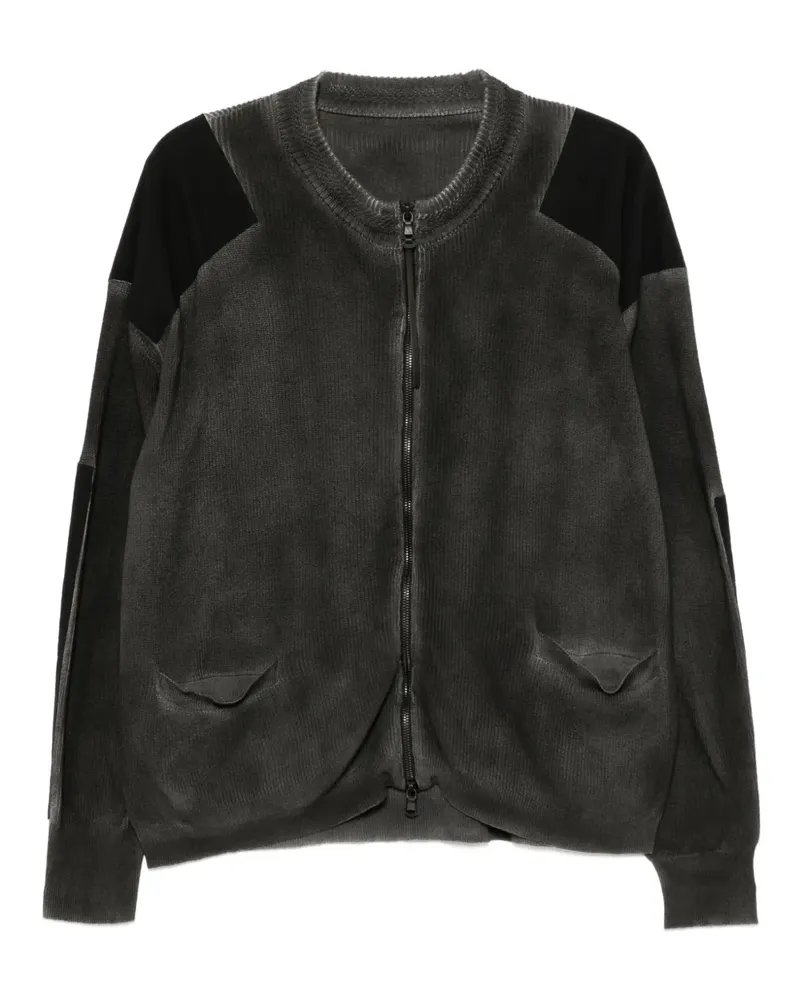 The Viridi-anne object dyed cardigan - Schwarz Schwarz