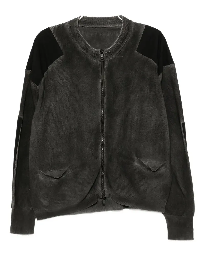 The Viridi-anne object dyed cardigan - Schwarz Schwarz