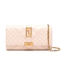 Versace Greca Goddess Clutch Nude