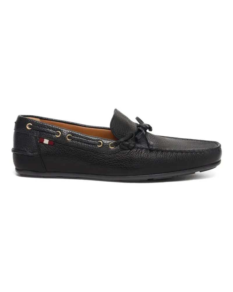 Bally Clay grained-leather loafers - Schwarz Schwarz