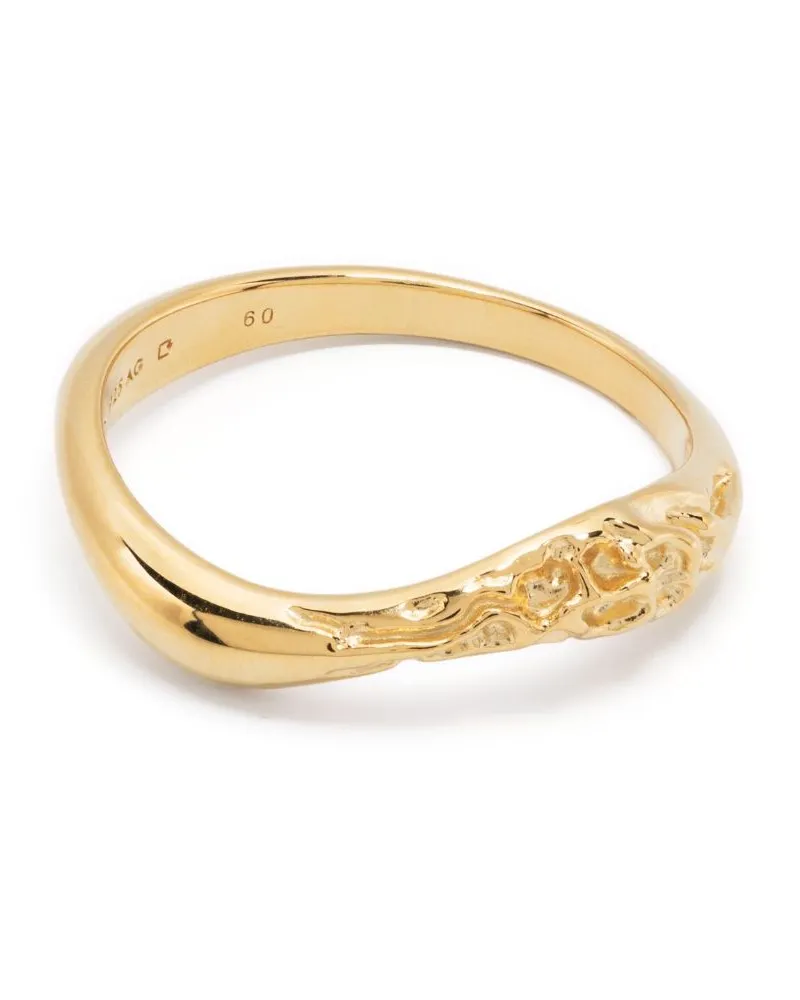 Maria Black Vergoldeter Silken Ring Gold