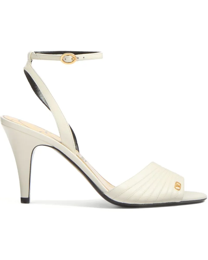 Valentino Garavani Ladycrush Sandalen 85mm - Weiß Weiß