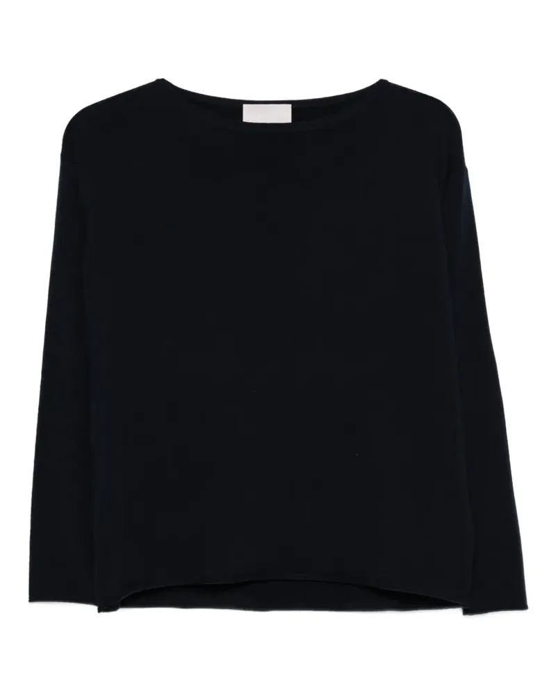 hemisphere crew-neck sweater - Blau Blau