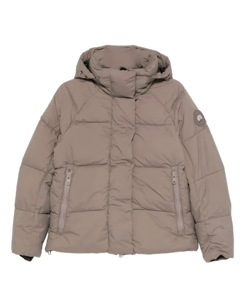 Canada Goose Junction high-neck quilted parka - Braun Braun
