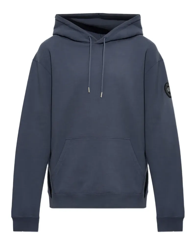 Canada Goose Loon logo-patch hoodie - Blau Blau