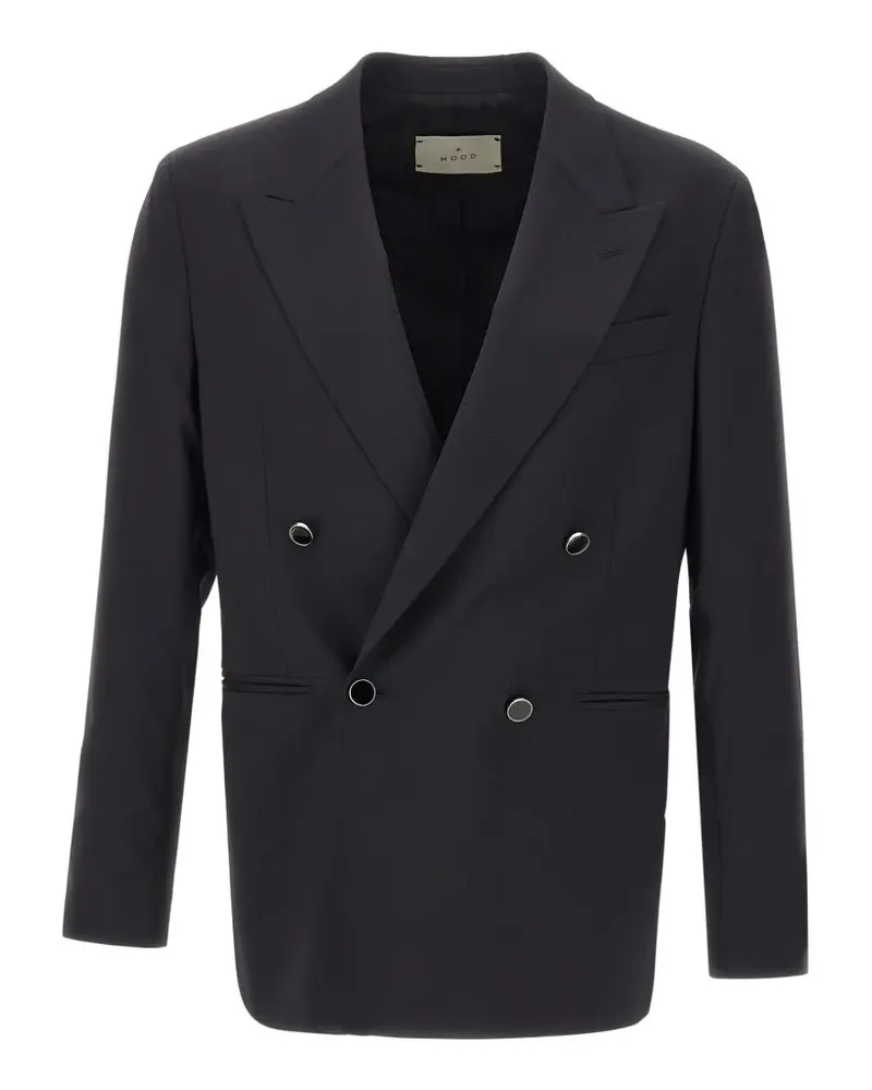 Manuel Ritz double-breasted blazer - Schwarz Schwarz