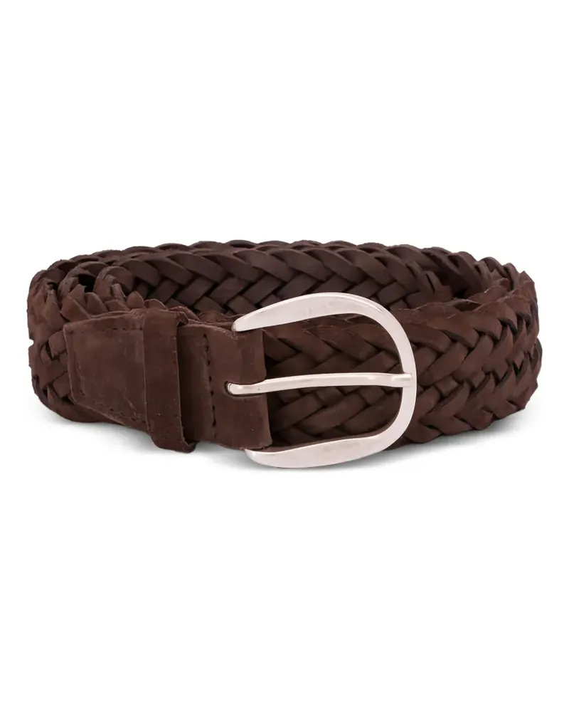 Orciani braided belt - Braun Braun