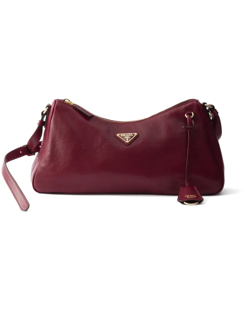 Prada Aimée large nappa-leather bag - Rot Rot