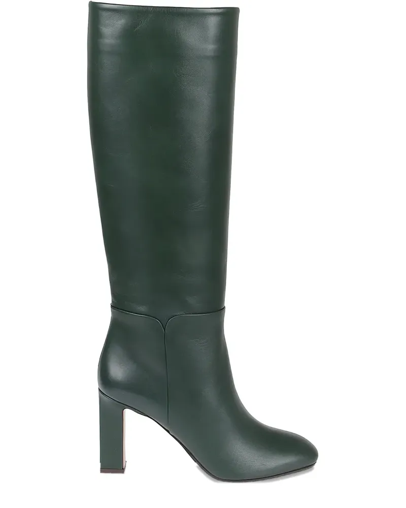 Aquazzura Kniehohe Sellier Stiefel 85mm - Grün Grün