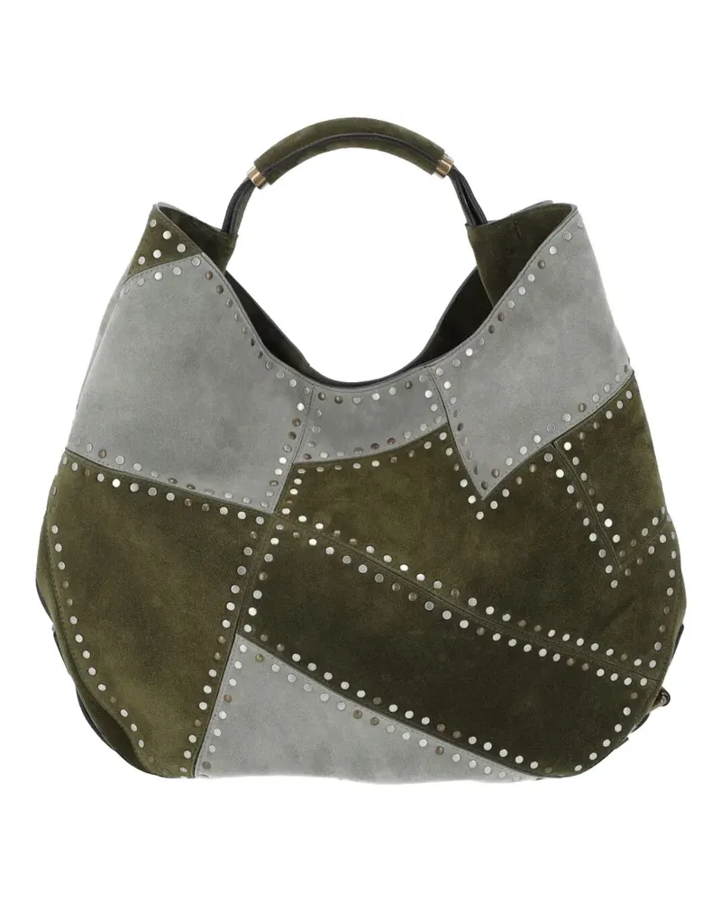 Moschino stud-embellishment tote bag - Grün Grün